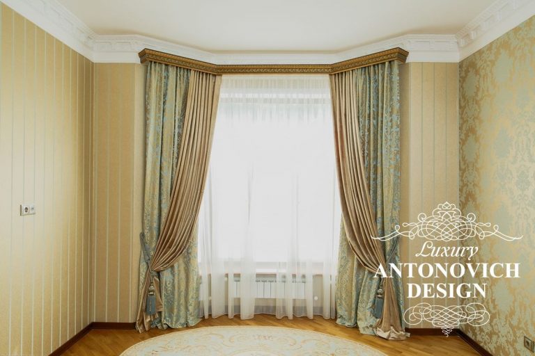 Італійські штори від студії Luxury Antonovich Design (Астана)