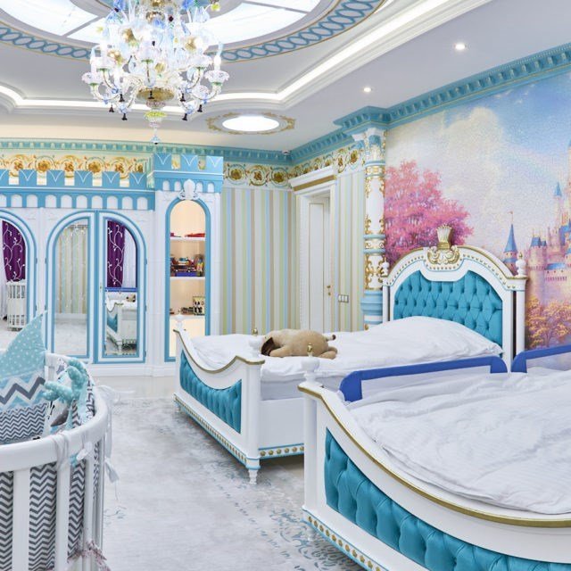 Авторский дизайн детской комнаты в ЖК «Морская Симфония», Одесса превью