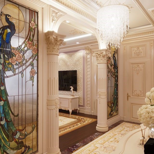 Дизайн елітної вітальні в ЖК «Biarritz», Одеса превью