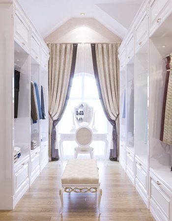 Дизайн гардеробной комнаты, Киев превью