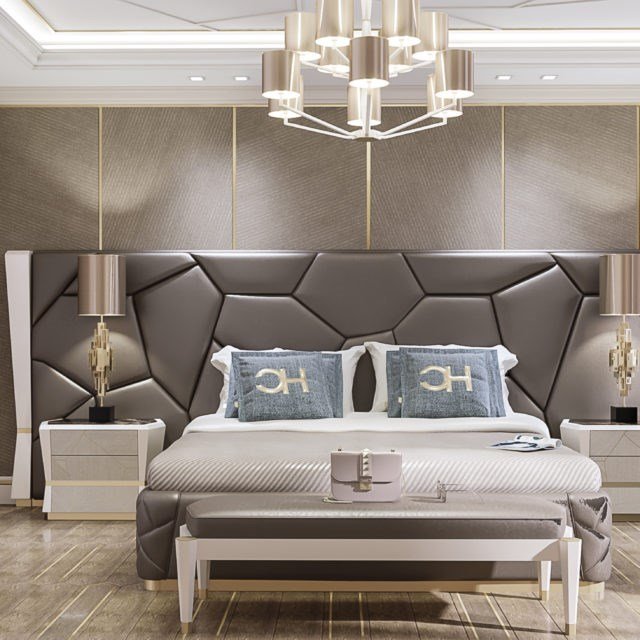 Дизайн интерьера современной спальни, Киев, ЖК «Jack House» превью