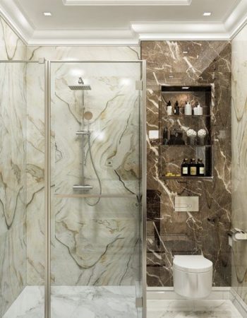 Дизайн интерьера ванной в ЖК «Nodus», Харьков превью
