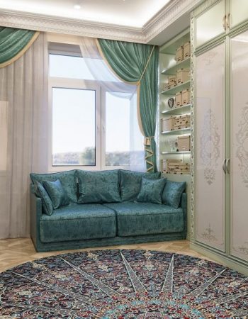 Дизайн красивой гардеробной в ЖК «Jack House», Киев превью
