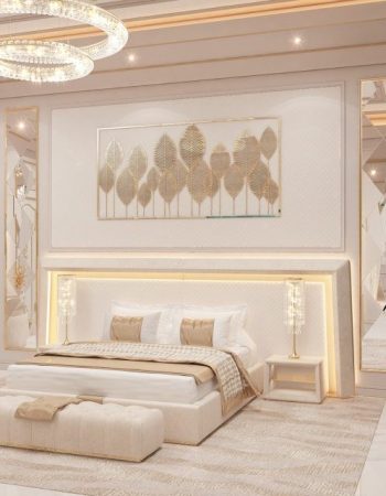 Дизайн-проект спальни в современном стиле в ЖК «Nodus», Харьков превью