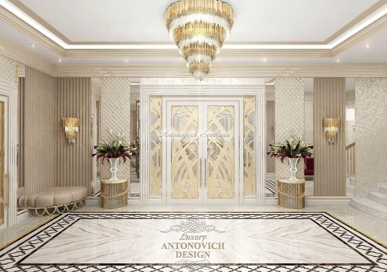 Холл в особняке Luxury ANTONOVICH DESIGN