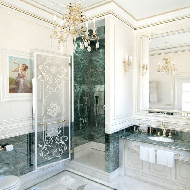 Проект ванной в классическом стиле, ЖК «Great», Киев превью