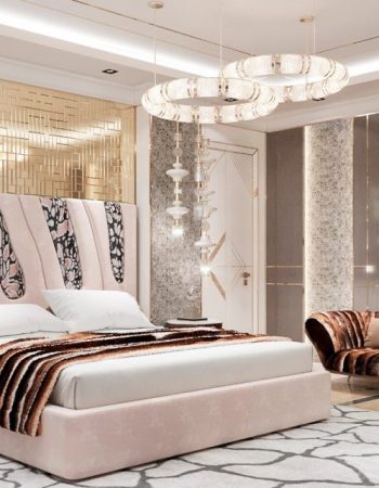 Современный дизайн спальни в ЖК «Аристократ», Киев превью