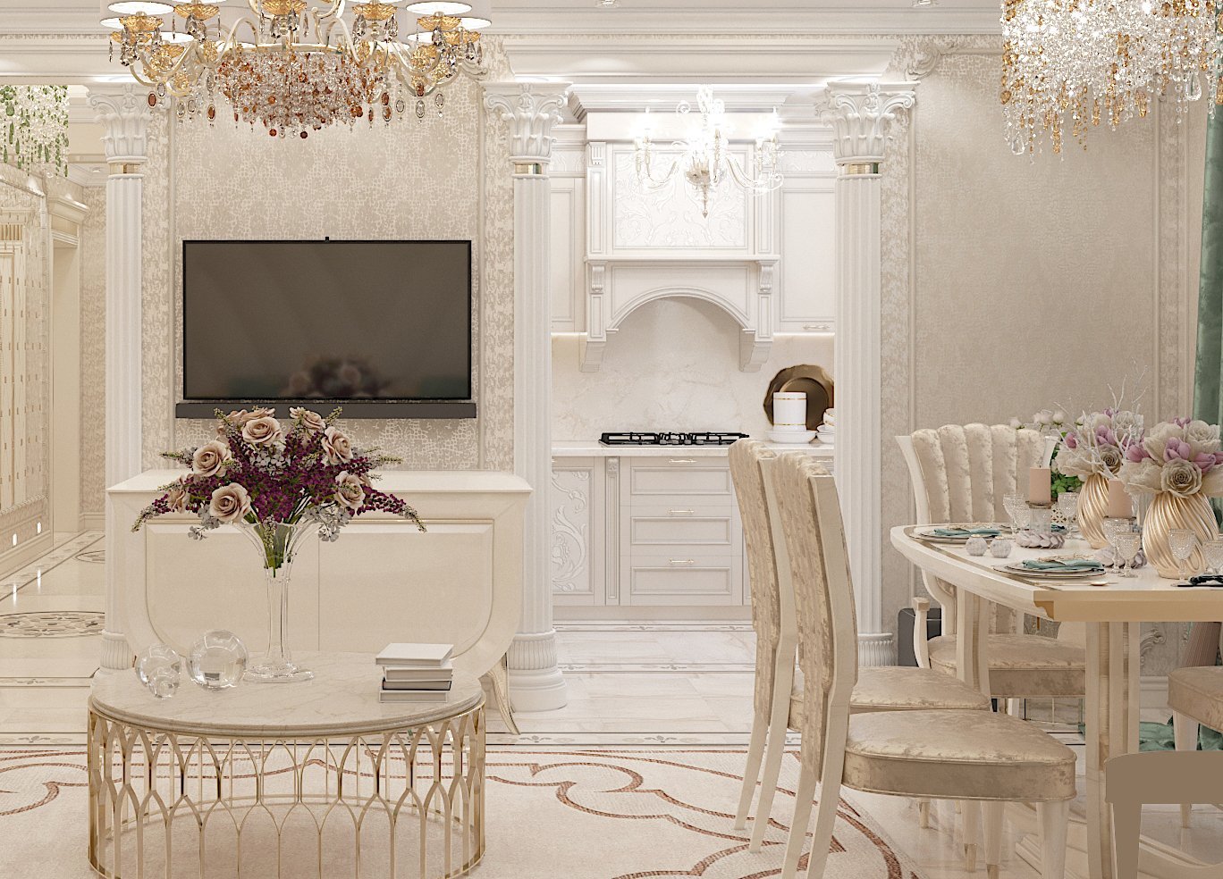 Кухня в классическом стиле: 45 фото дизайна интерьера | SALON