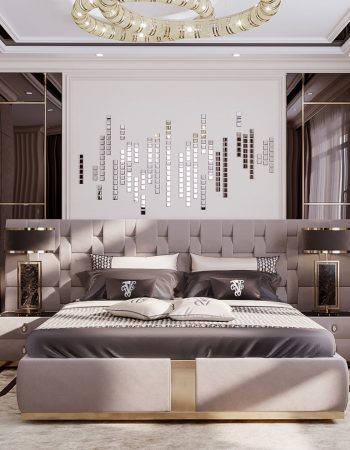 неоклассика в дизайне интерьера спальни
