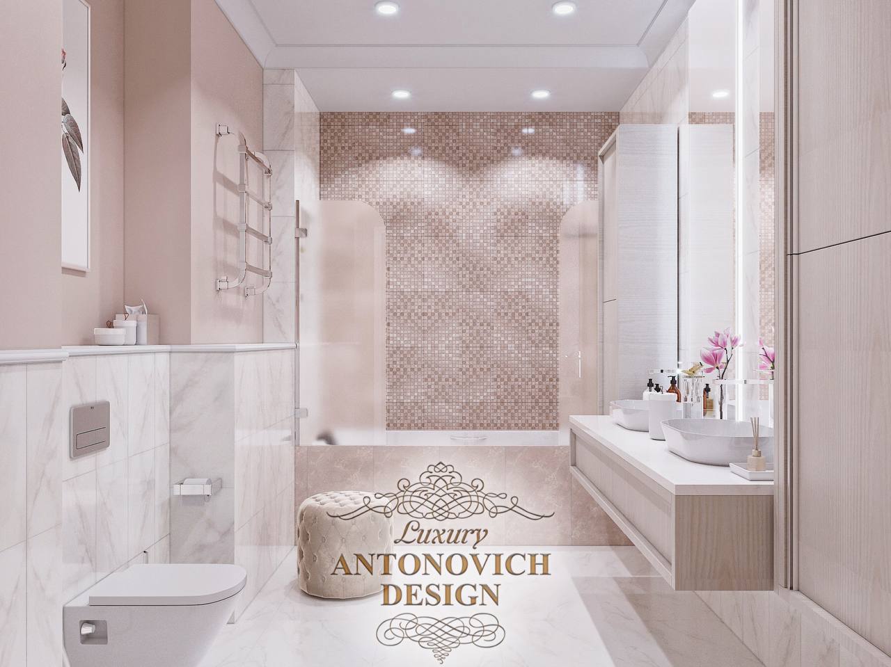 Дизайн елітної ванної кімнати. Кращі ідеї для дизайну