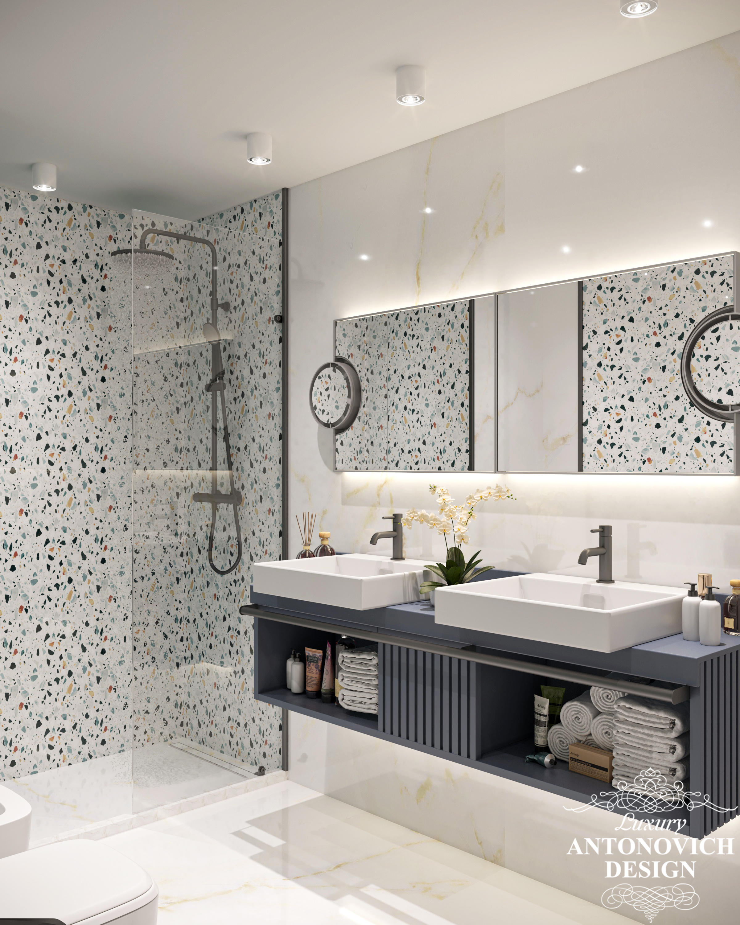 Balcon: комфортный дизайн ванной комнаты
